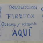 Sessión para traducir Firefox en Aymara y Quechua en Puno
